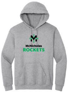 18500-McNick Rockets Hoodie - Sport Gray